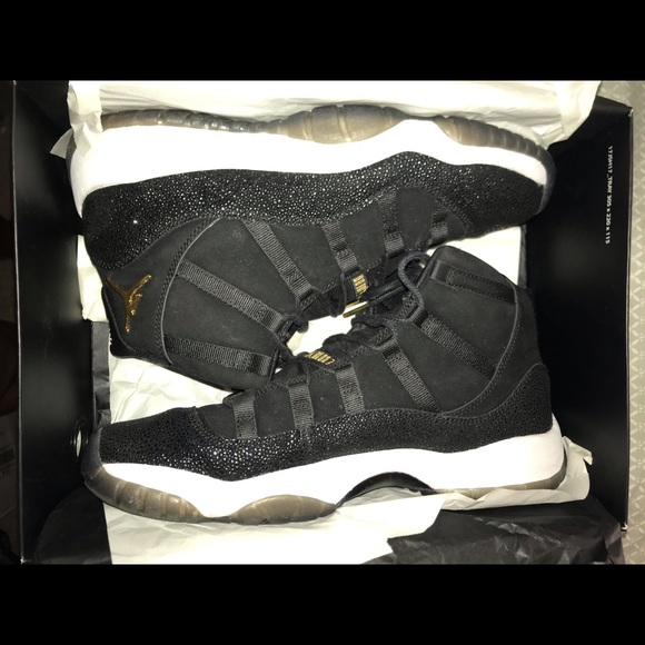 Jordan 11 Retro Prem HC Heiress black Stingray - Picture 3 of 12